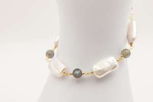 ブレスレット［ラブラドライト］