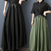 バルーンシルエット ロングスカート 00143