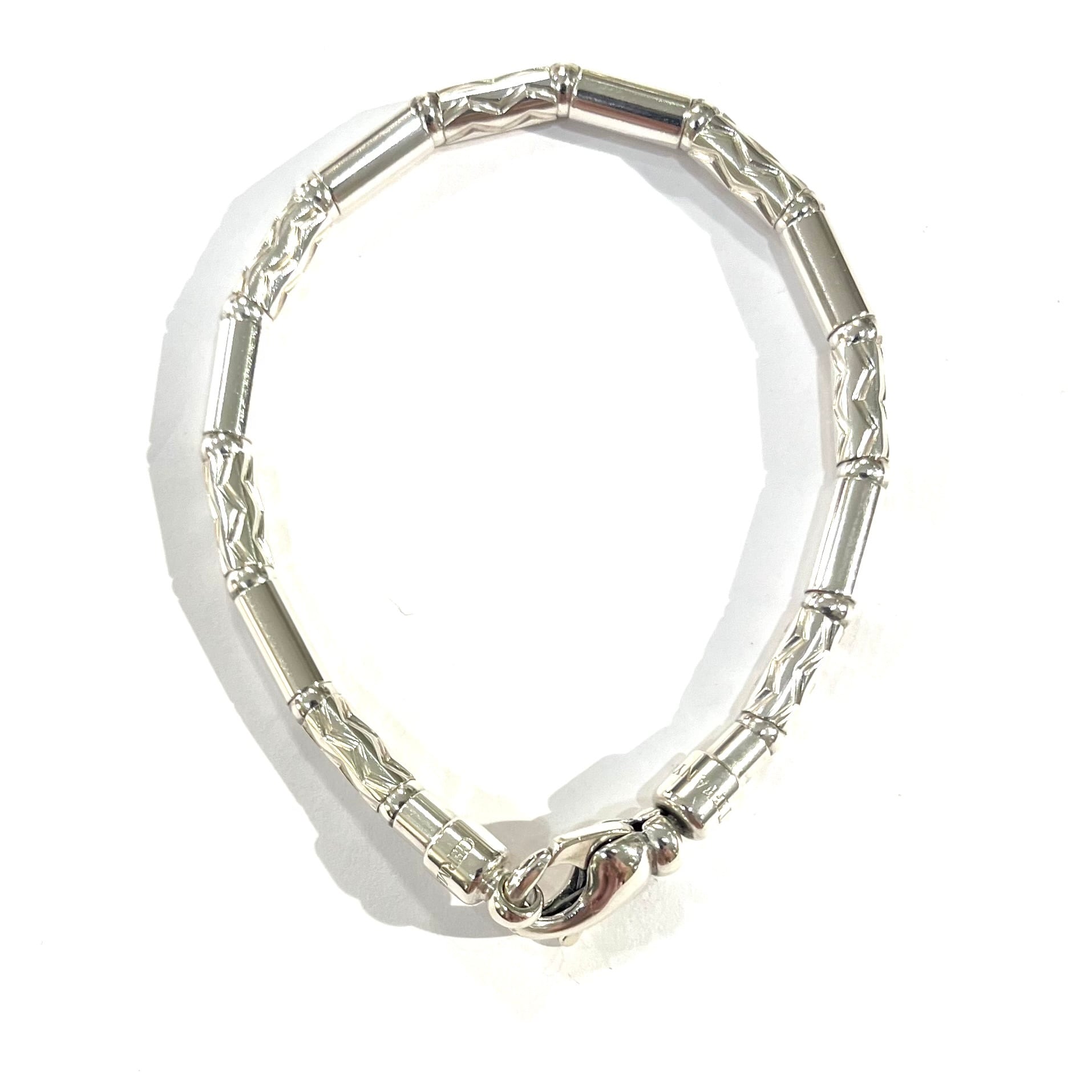 希少【TIFFANY&CO.】2905 German ZigZagブレスレット幾何学 シルバー