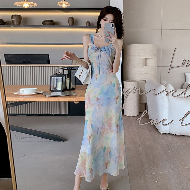 【dress】プリントキャミワンピース M22713