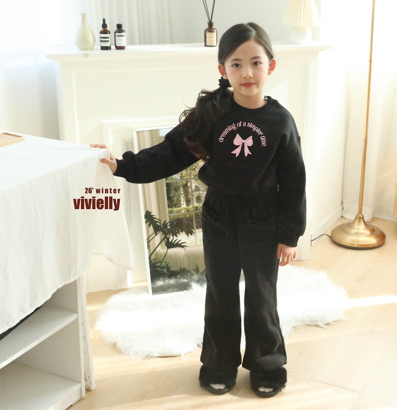vivielly［取寄］yuni ribbon pants 26winter