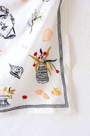 ＜PHET&PLOY＞ Handkerchief (white)