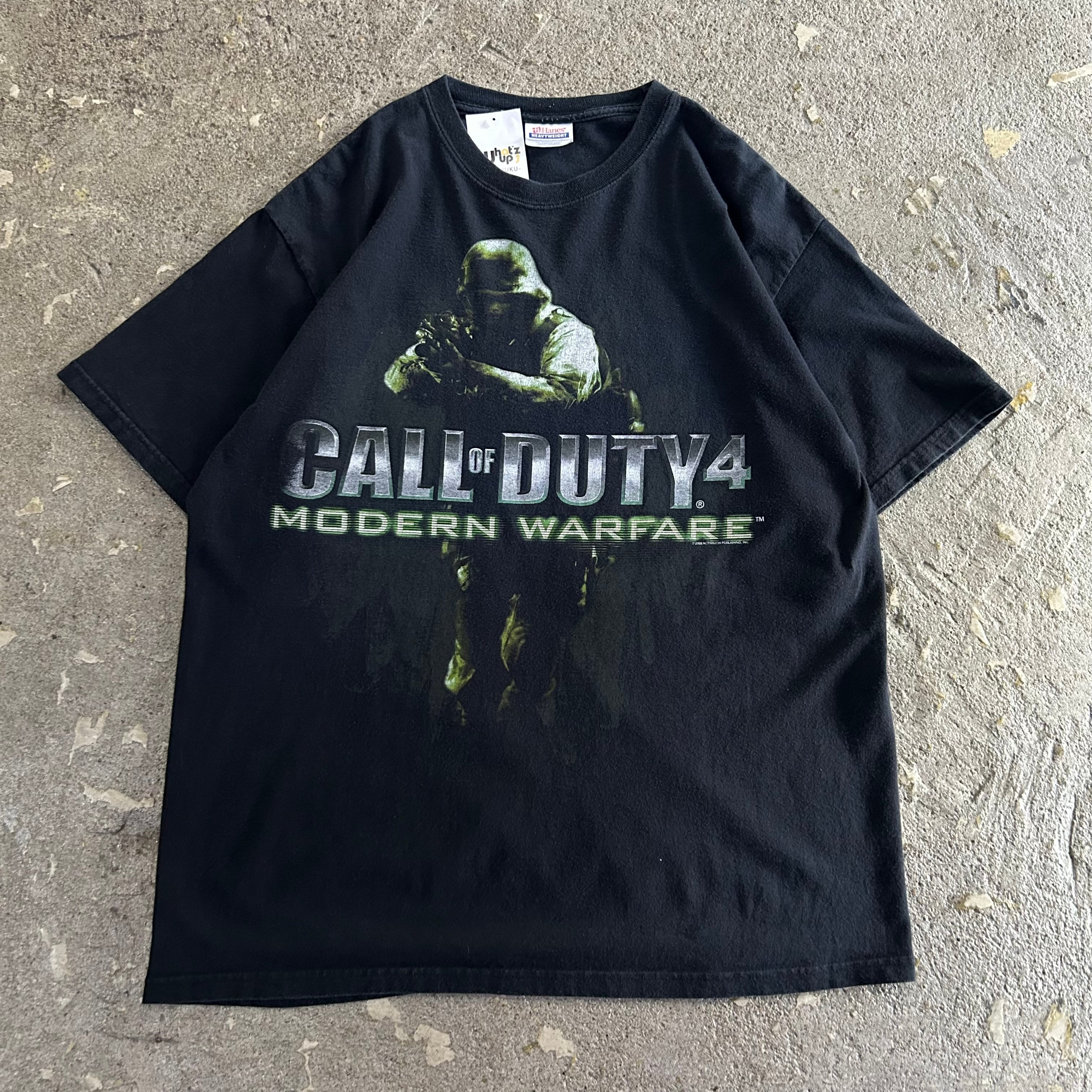 2008s CALL OF DUTY 4 "MODERN WARFARE" T-shirt【仙台店】