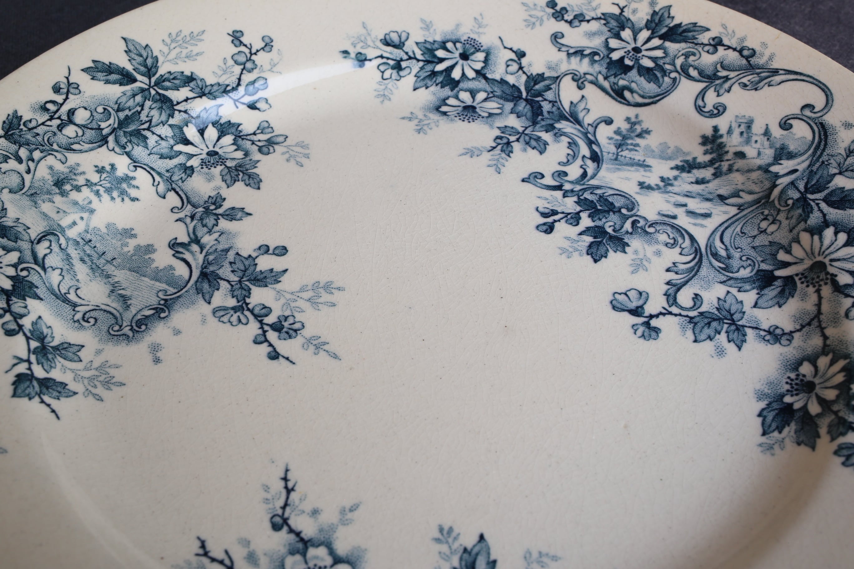 フランス アンティーク Choisy le Roi ショワジールロワ『POMPADOUR