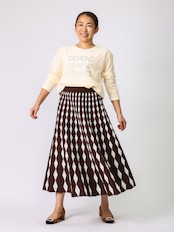 BRAHMIN(ジャガードニットスカート)