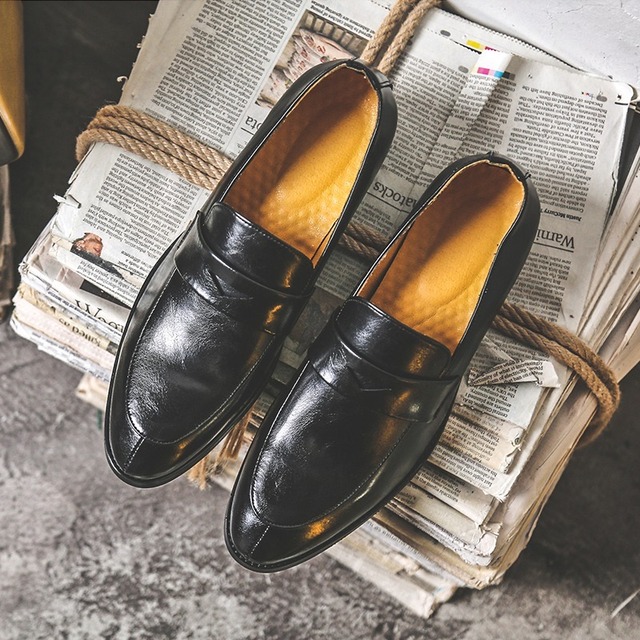 【TR2531】Vintage Slip-On Shoes