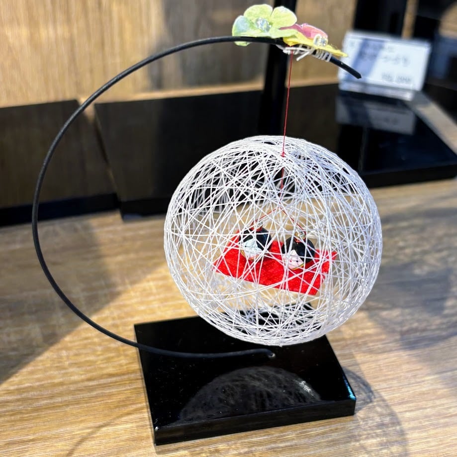 モビール 絹てまり「雛っこ」