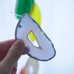 Colorful Art - アゲートヒーリングチャイム / Agate Sun Catcher Wind Chime 109