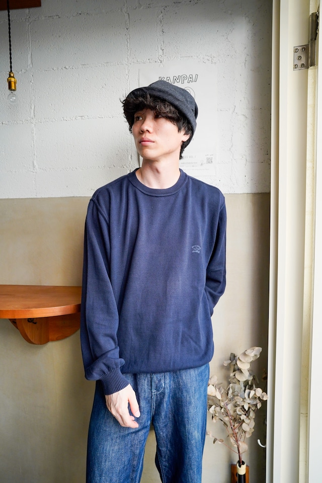 【1990s】"Paul & Shark" Made in Italy Cotton 100% Knit Sweater / 6-372 【1990s】"Paul & Shark" Made in Italy Cotton 100% Knit Sweater / 6-372