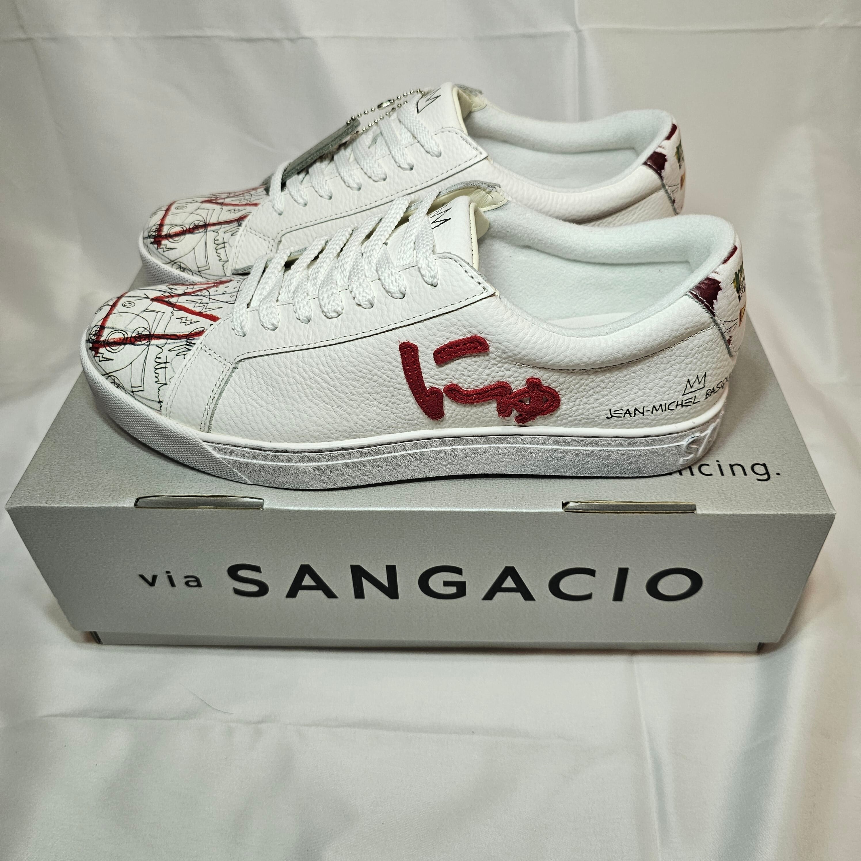 新品・限定商品」via SANGACIO×Basquiatコラボスニーカー | Over Time