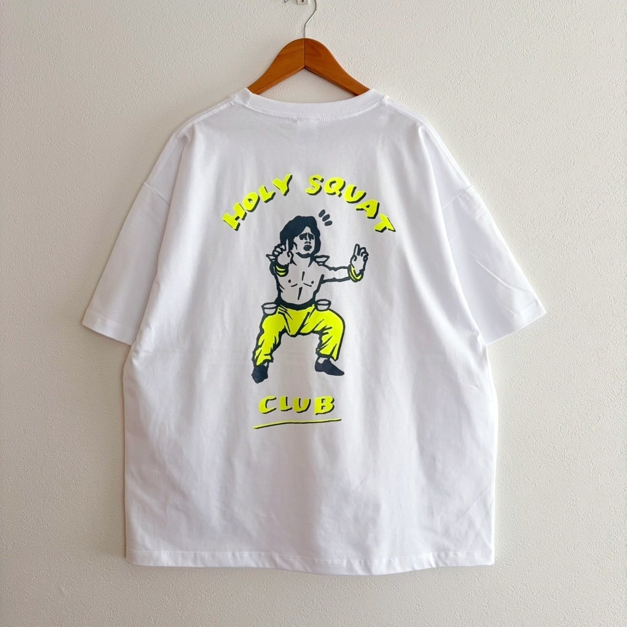 ENERGY」ボックスシルエットTシャツ（ホワイト） | YUKI HORIMOTO WEB