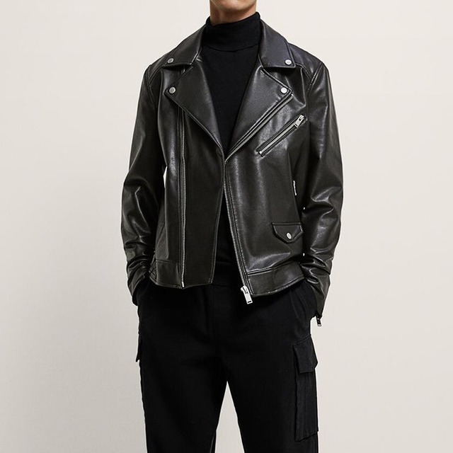 PU Leather Riders Jacket【L0027】