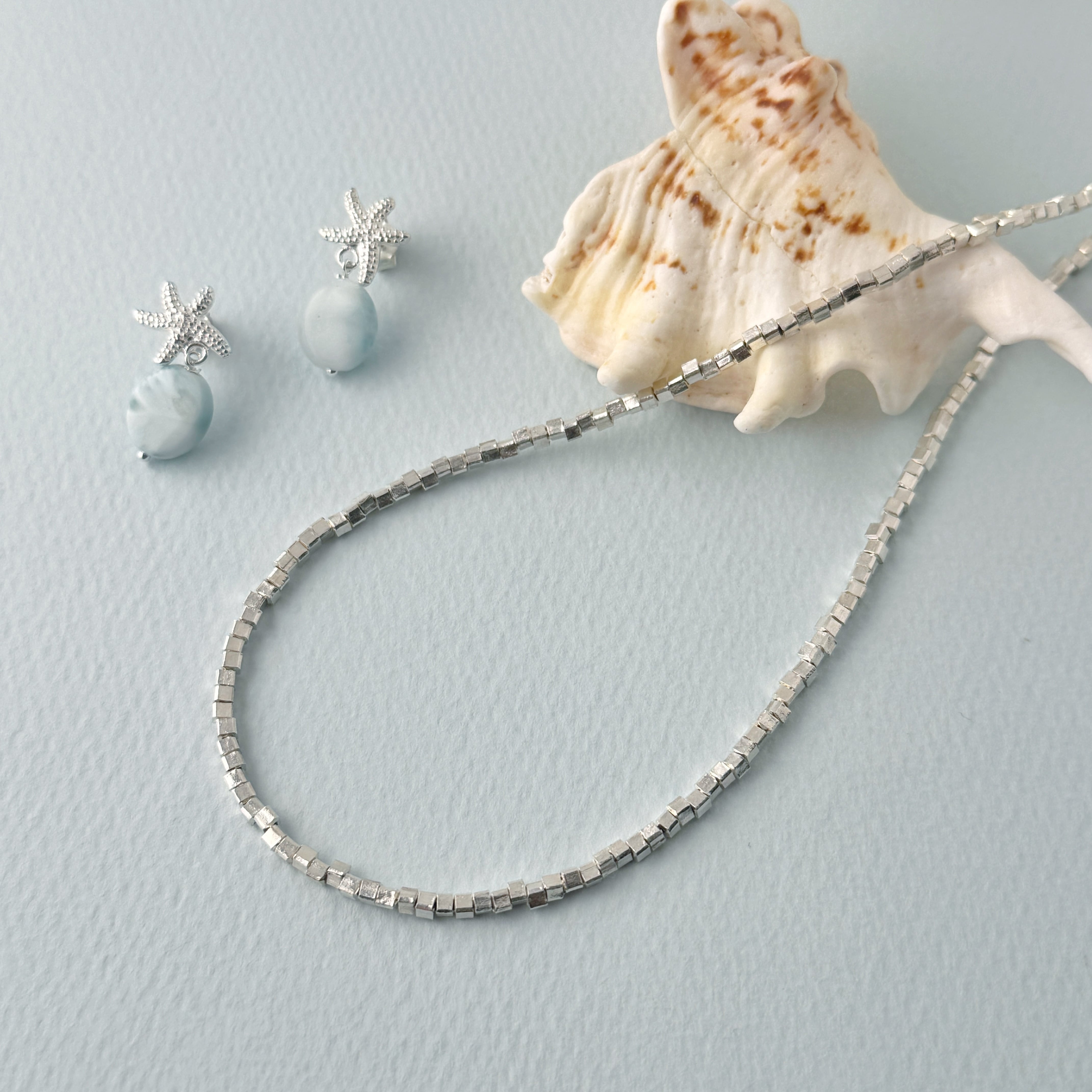 2mm キューブ シルバー ネックレス 40/45/50/55/60cm | 【公式通販