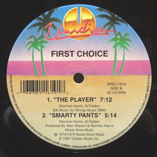 First Choice / Love And Happiness / The Player [SPEC-1619] - 画像5