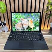 \ 公式ショップ限定価格❣️/ 2in1モデル《タッチパネル式》Surface Pro5 プラチナ メモリ4GB SSD128GB 高画質 ノートパソコン 安心サポート&3ヶ月保証付き