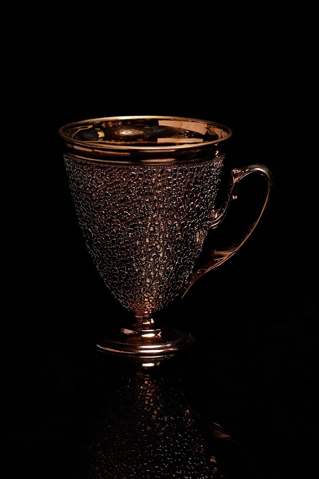 mug cup type H -jewel gold-