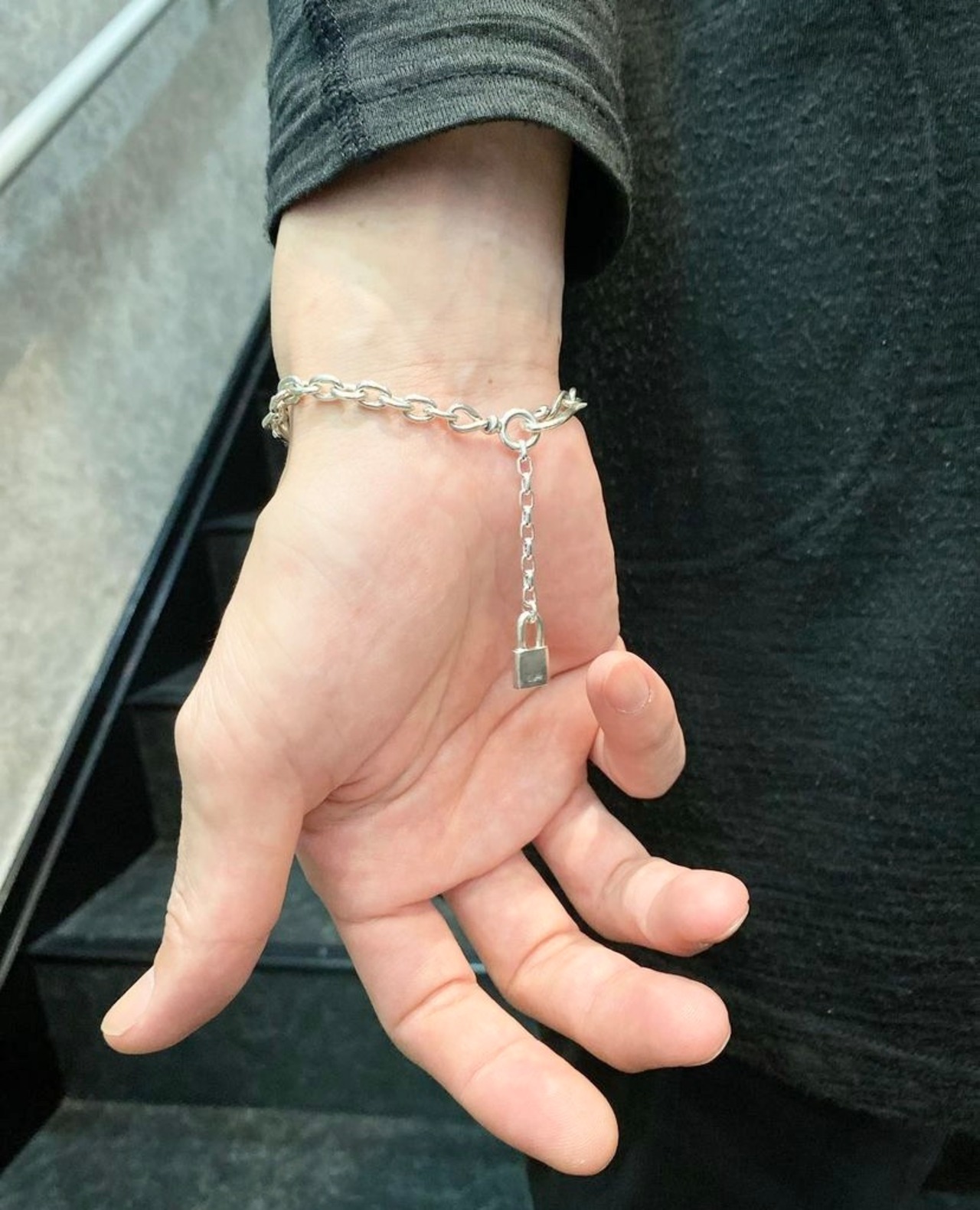 PADLOCK CHAIN BRACELET / パドロックチェーンブレスレット