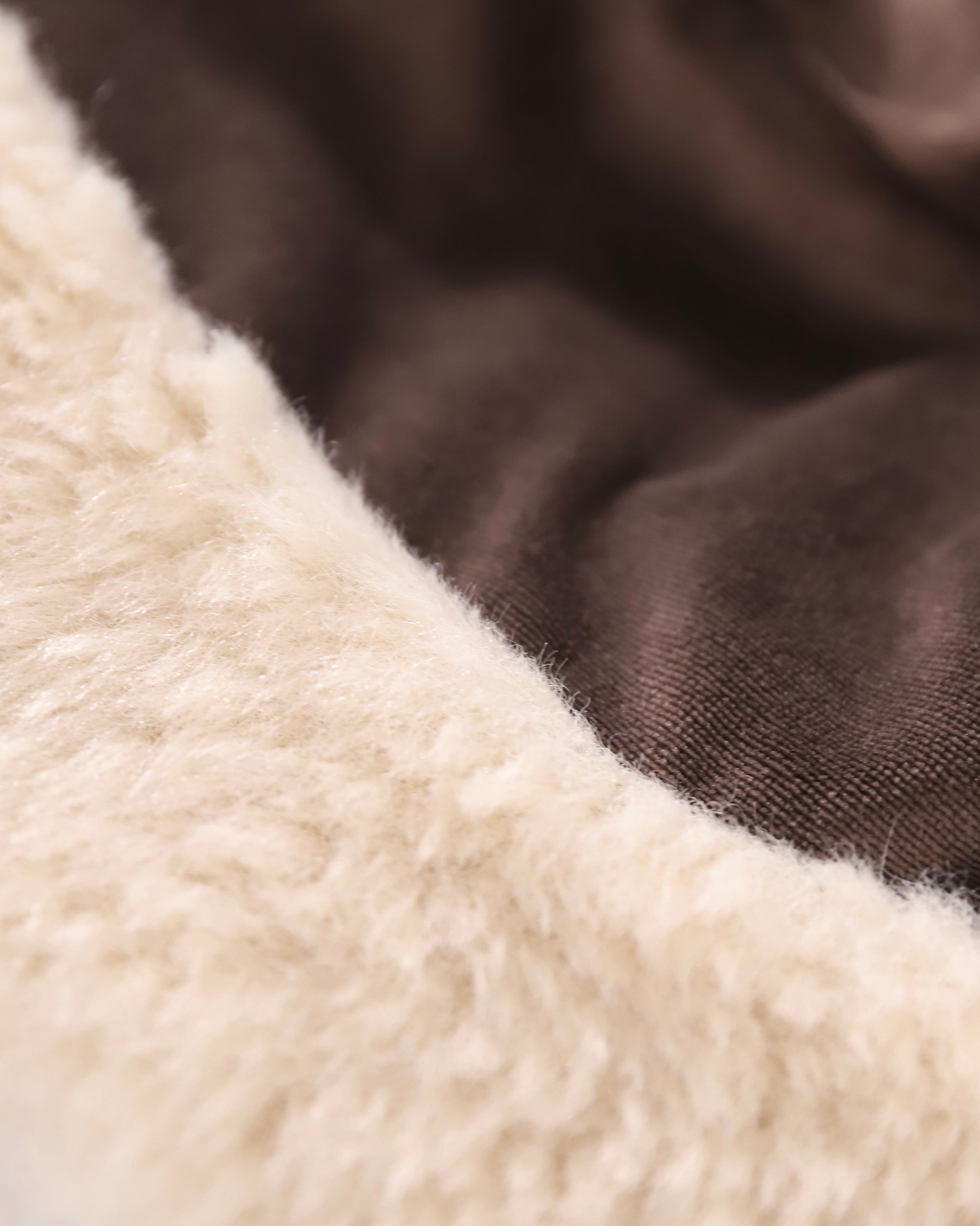 Fur Bucket Hat/Natural | AMBERGLEAM