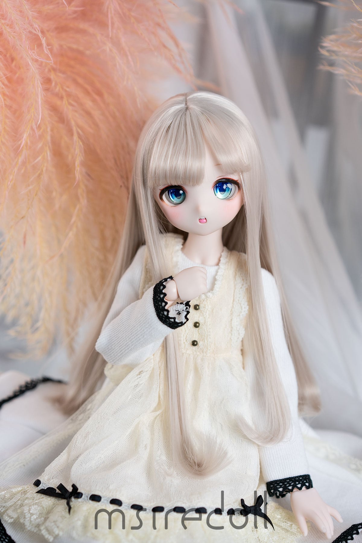 BJDドール用ウィッグ MDD/kumako/DDサイズ通用 全6色 8-9インチ 球体 