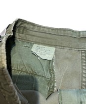 80s US ARMY ジャングルファティーグパンツ カットオフ