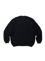 3D Jacquard Knit L/S Crew
