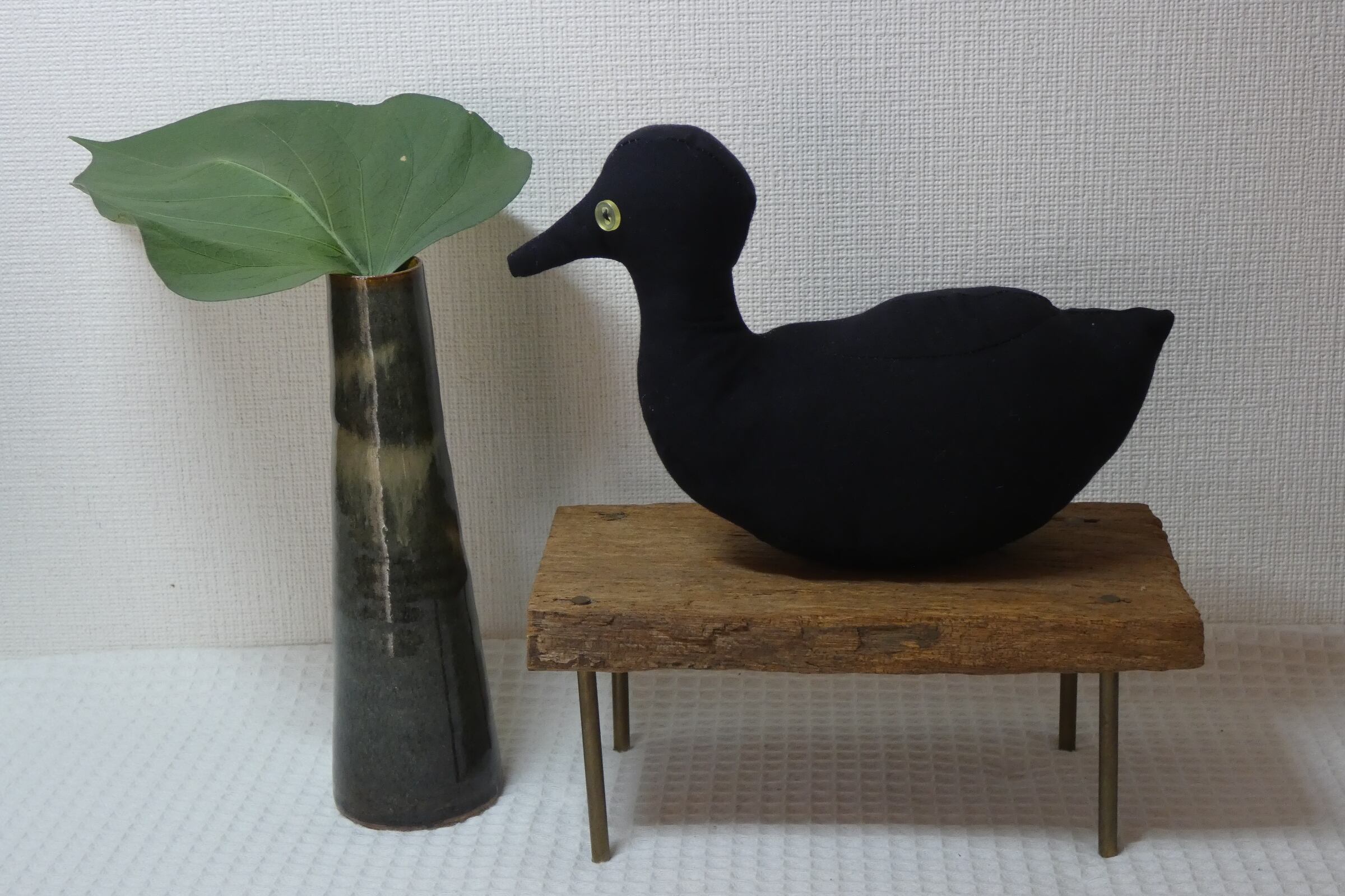 にお（カイツブリ） Little grebe | ぬいぐるみ工房nuwasu