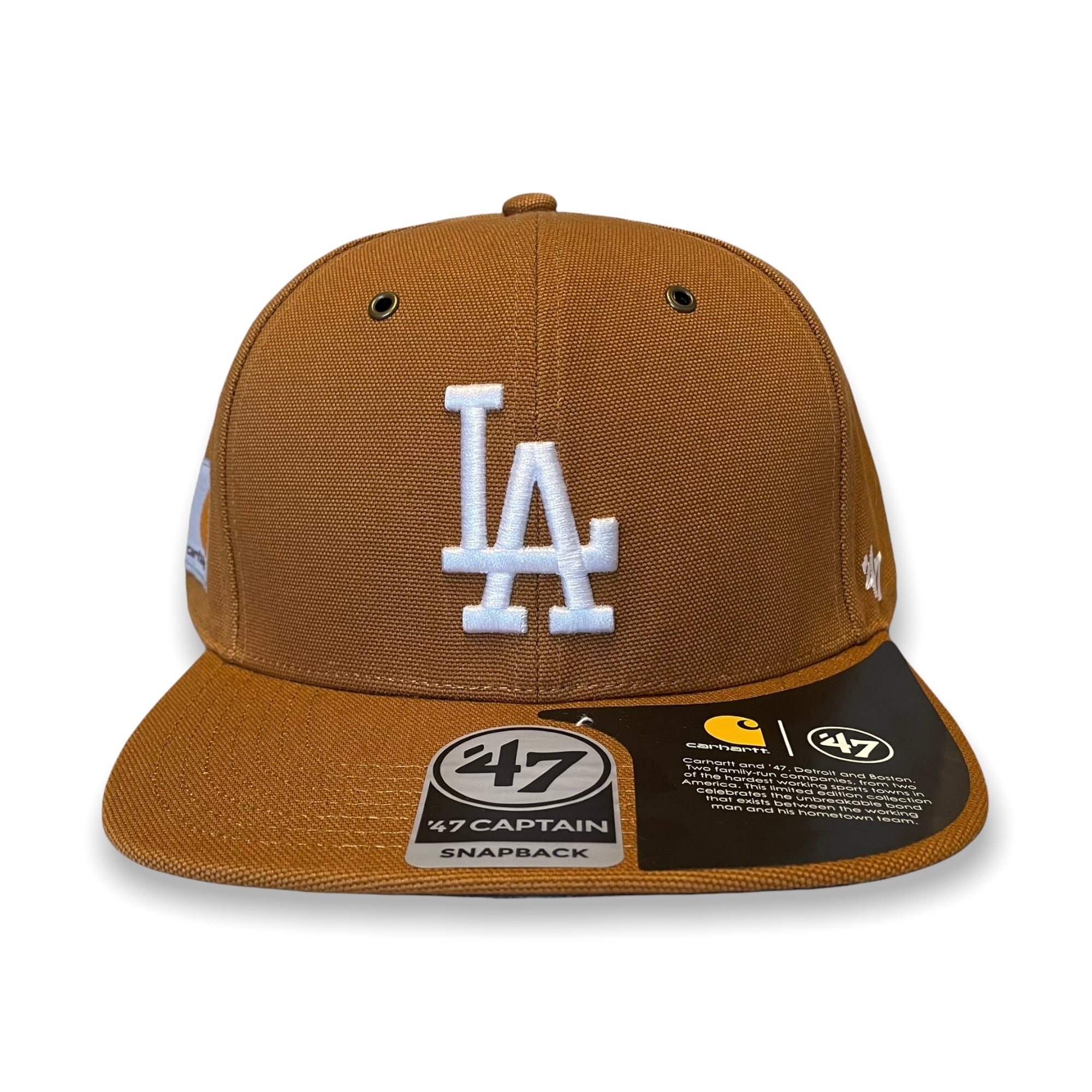 カーハート×'47★ブラウン LA ロサンゼルスドジャース キャップ 帽子