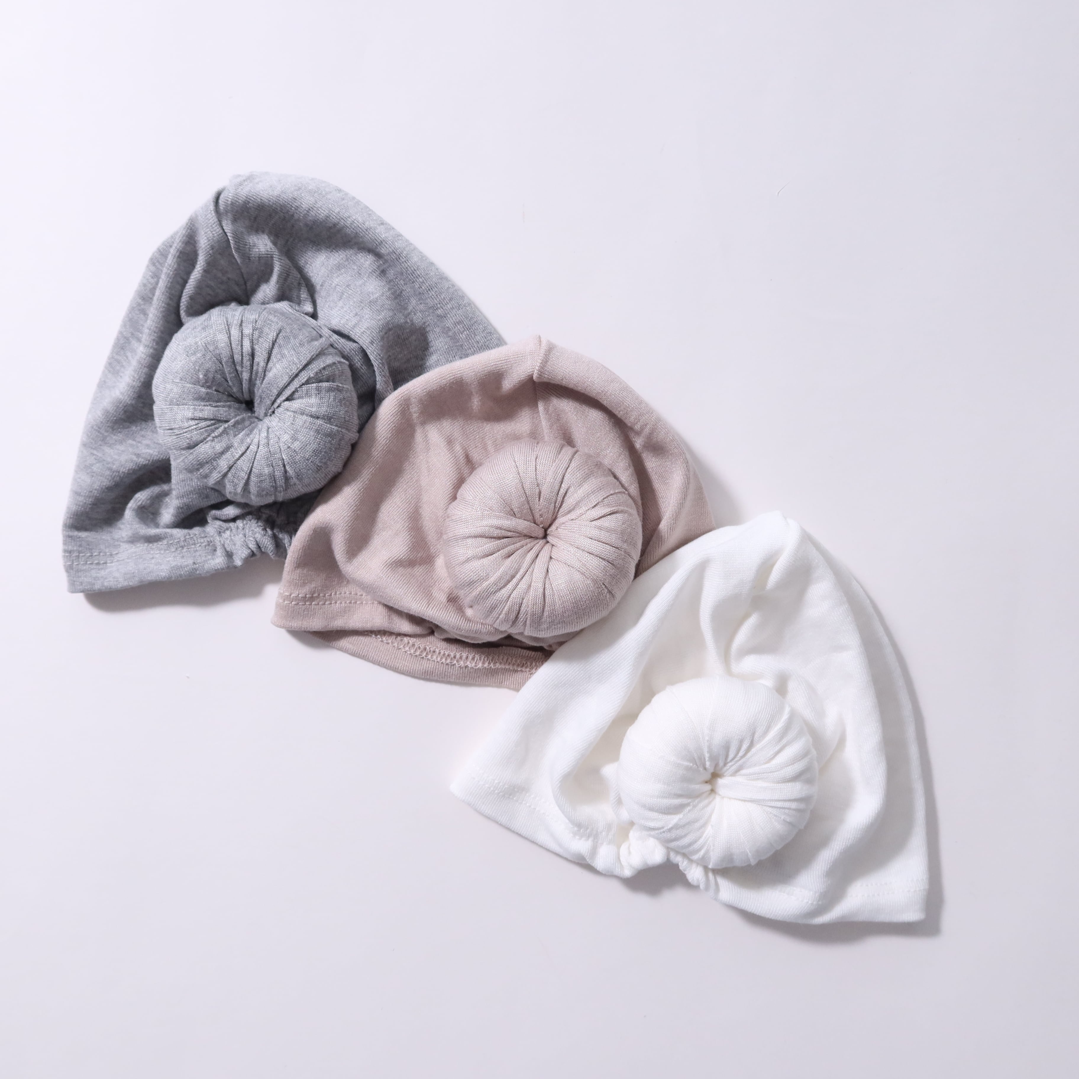 babyヘアターバンキャップ