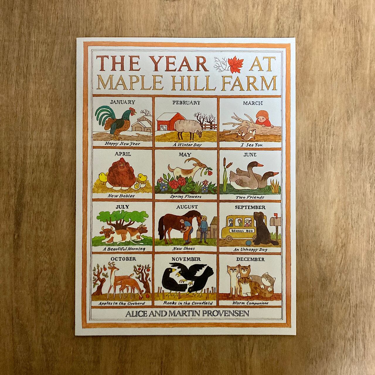 The Year at Maple Hill Farm | 素敵な洋書の絵本のお店 Read Leaf Books