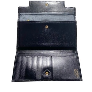 GIANNI VERSACE enamel leather wallet