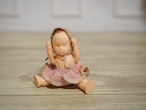かわいいニット帽とワンピース　プラスチックドール 画像12