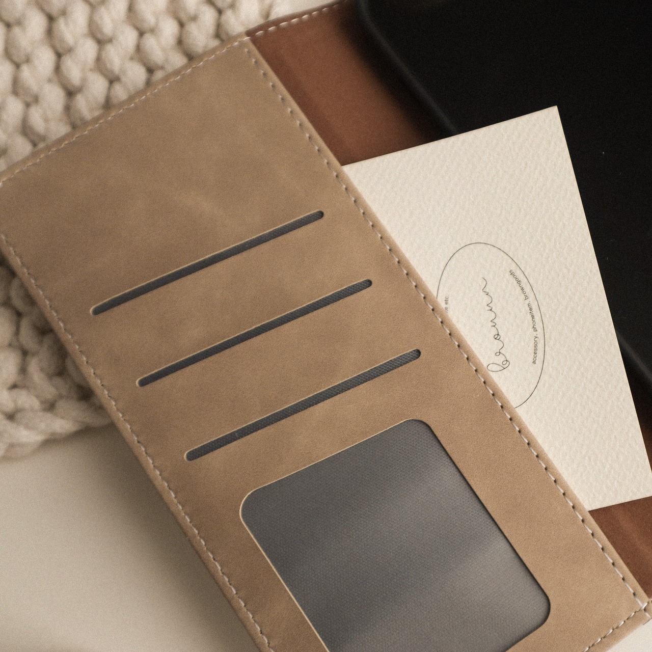 ［ phone case ］twotone book