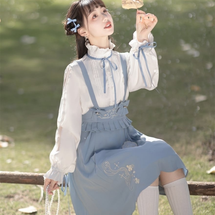 ゴスロリ通販 With U ゴシック ロリィタ 華ロリ セットアップ ブラウス