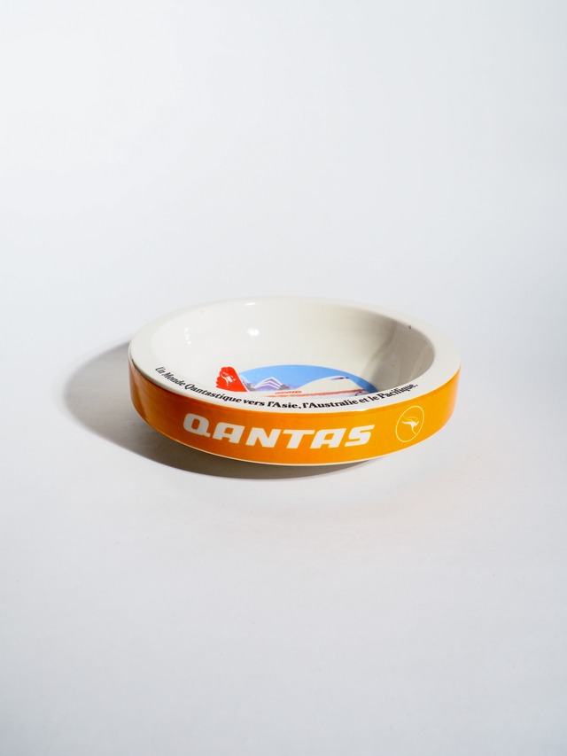 Qantas Ceramic large ashtray