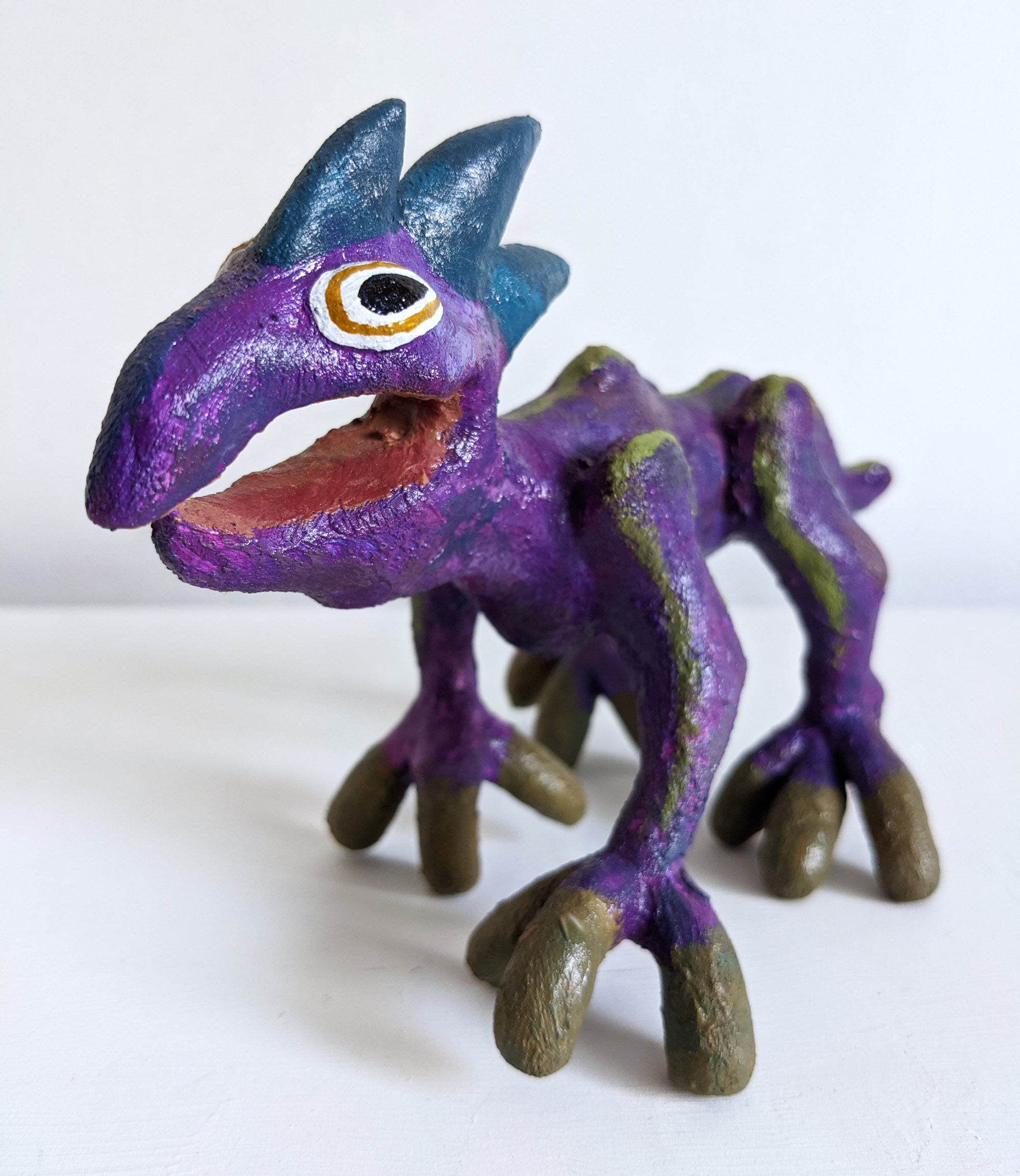 【1点物】紫の生き物 / Purple creature