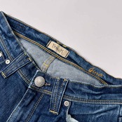YANUK ヤヌーク スリム デニム パンツ ジーンズ サイズ 25 /縦落ち/色落ち加工/レディース