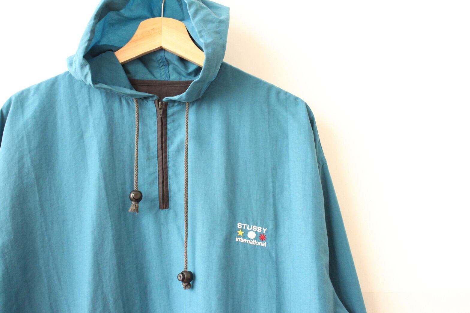 90s STUSSY Nylon Anorak Parka | VOLAR