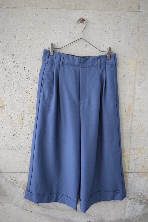 Blue cropped pants