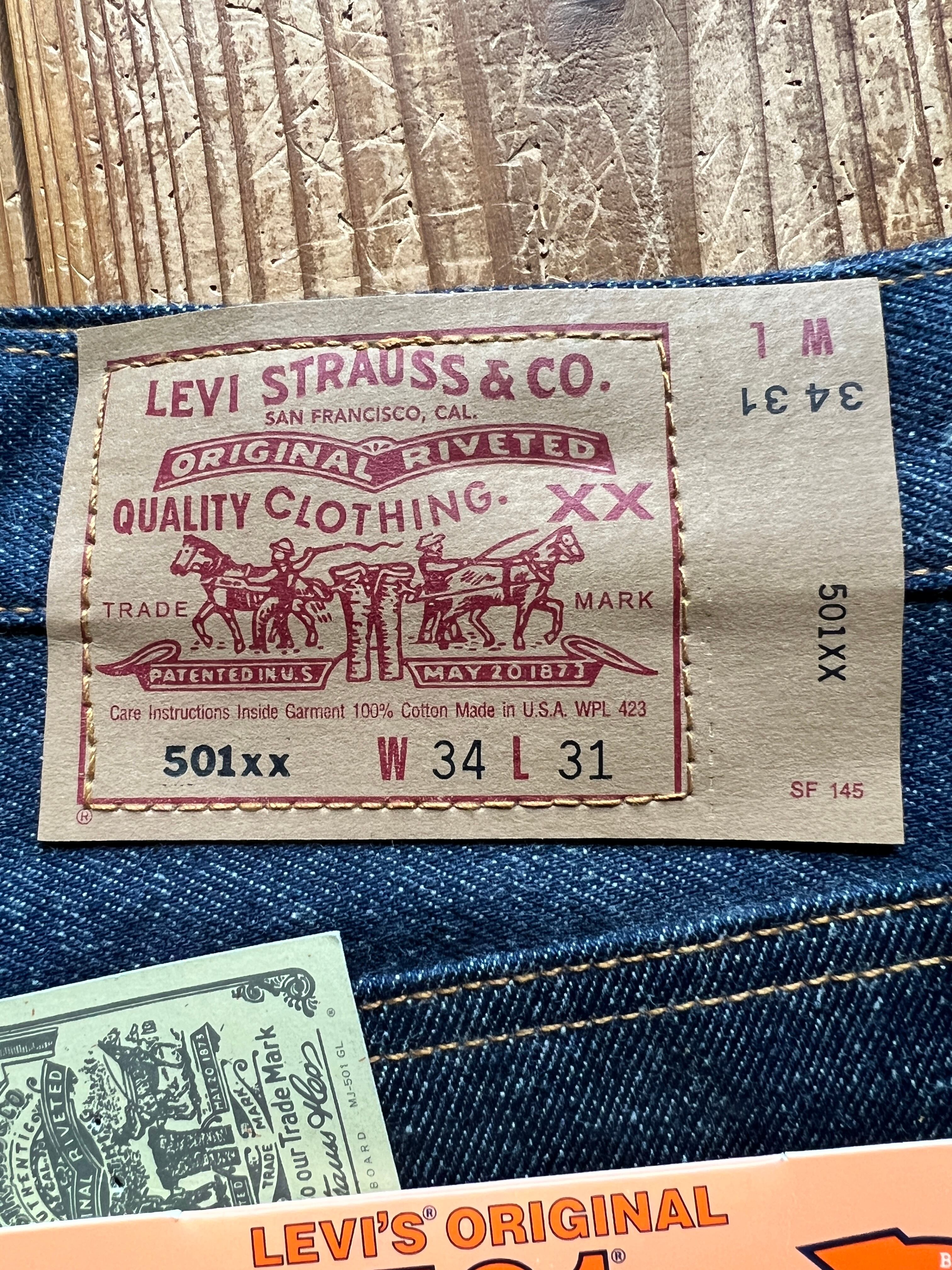 90's Levi's 501 デニムパンツ DEADSTOCK 表記(34×31) USA製