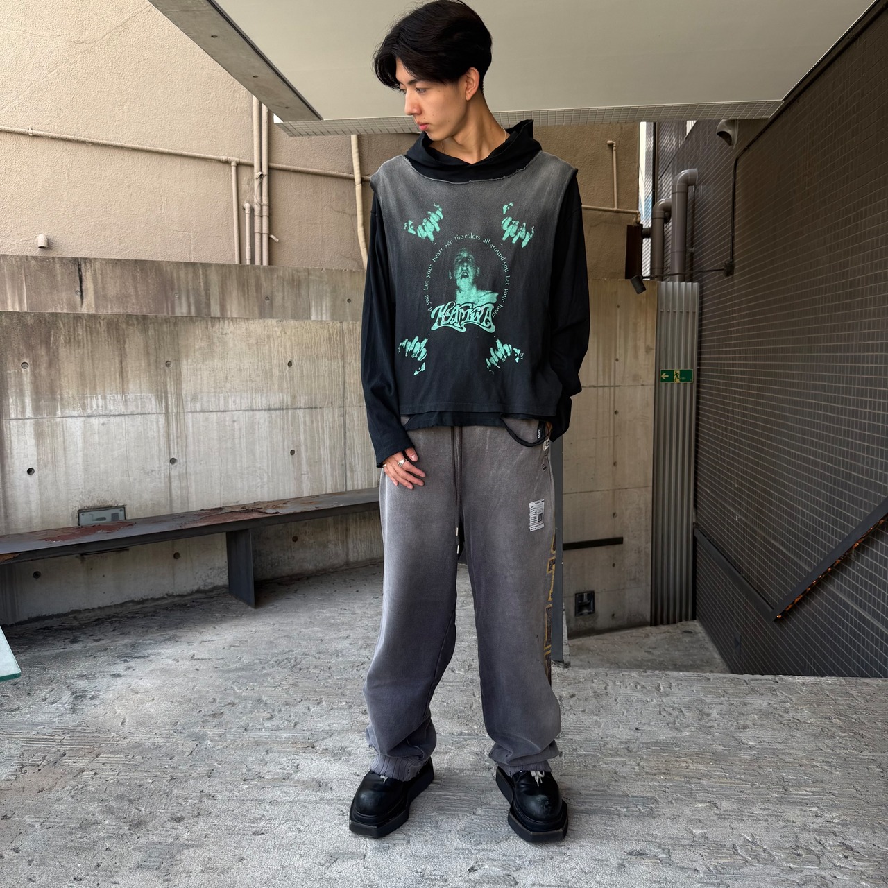 【KAMIYA】“JEALOUSY BOY” Docking Hoodie - 9