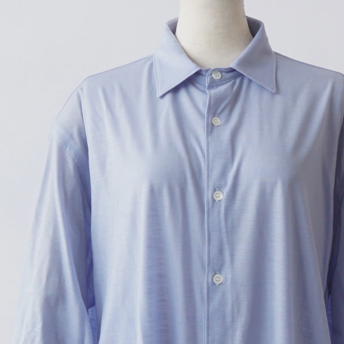 BATONER/バトナー・REGULAR COLLAR MERIYASU SHIRT | a flat shop