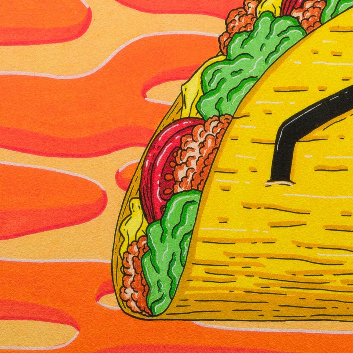 アートインテリア(ミュラート)/A4：紙_MU-A4-62_Tito the Taco | MULGA