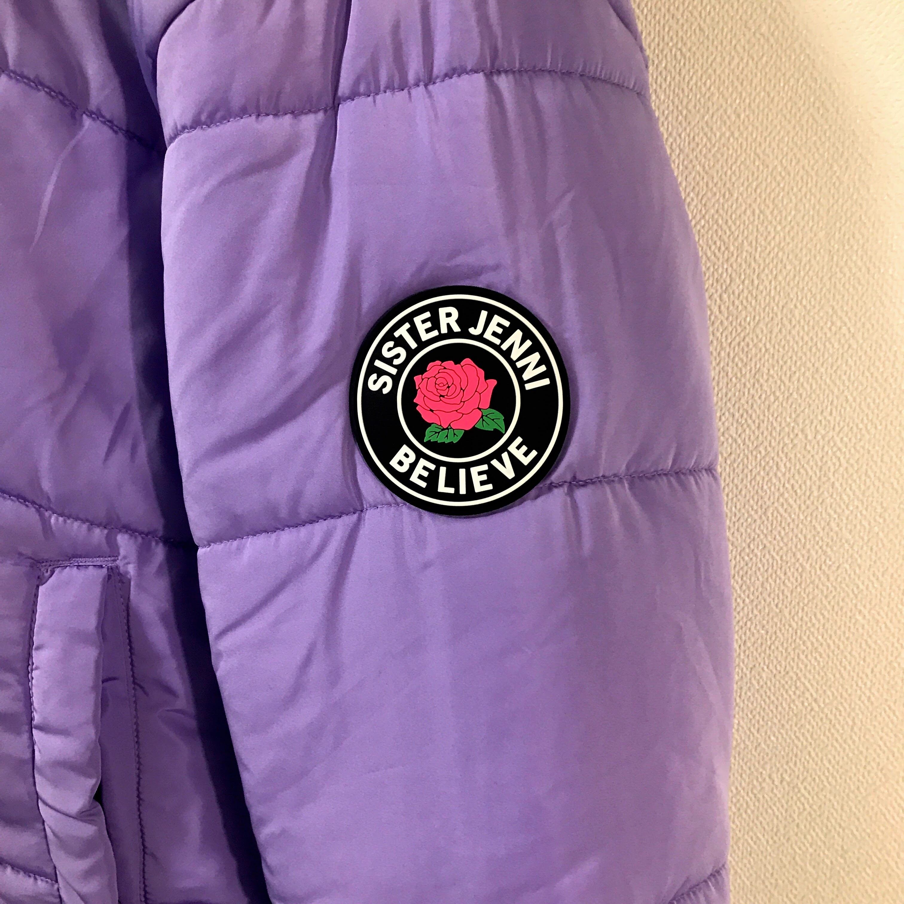 70141 ☆ キッズ アウター【SISTER JENNI】160 中綿ジャケット 紫