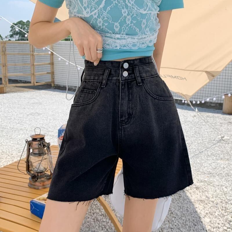 ショートパンツ サマー薄手ハイウェストルーズ 夏物 1号婦人4891211591