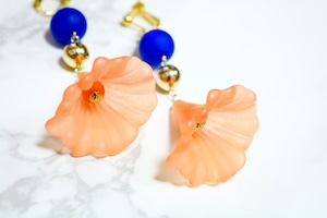 pierce/earring 翻してドレス orange