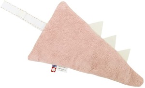 ふわふわ感と肌触りの 今治タオル 恐竜のしっぽのおもちゃ ラトル 23cm ピンク ニギニギ 楽しく元気が出るポップな色使い コットン100％ お子様に安心 洗濯し易い 日本製 エンプレットベール