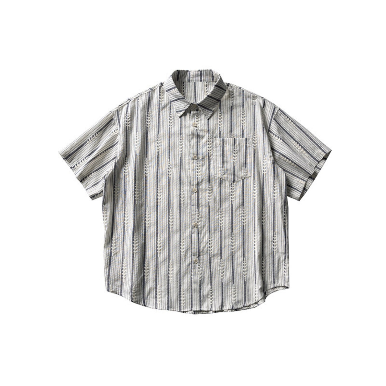 エスニック・ストライプ オーバーシャツ A2161 - 17