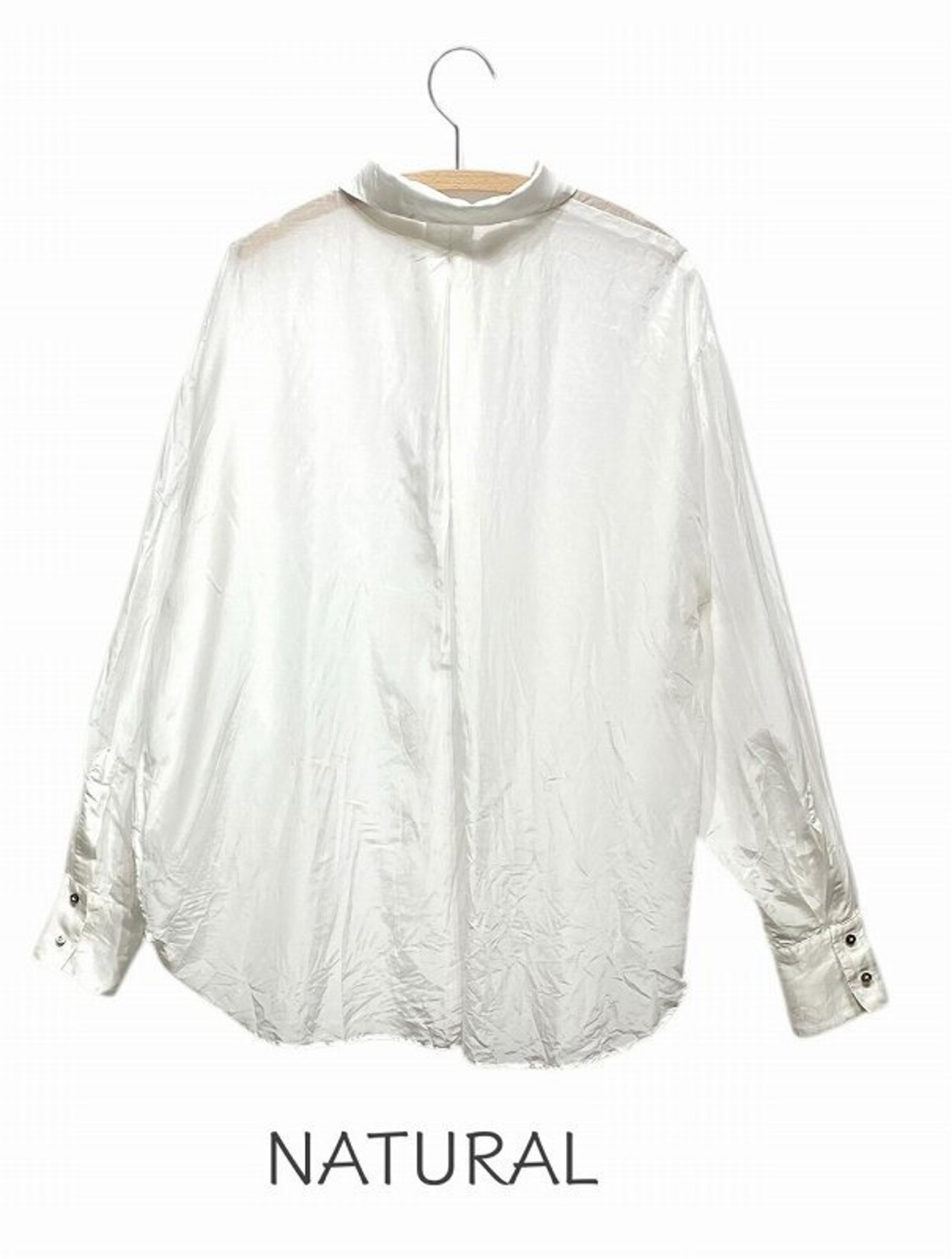 【綿シルクシャツブラウス】BLOUSE141-23