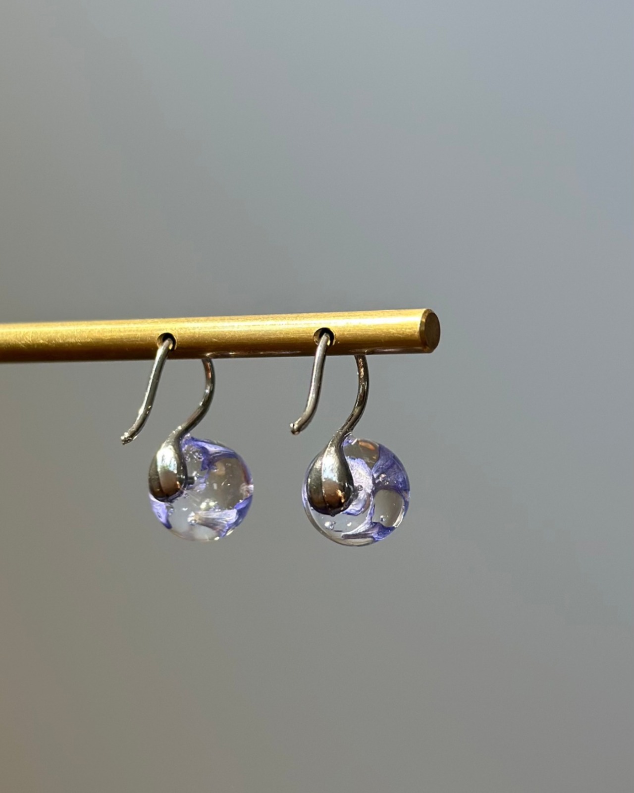 lavender hook pierce 【数量限定】