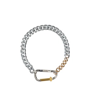 ARIES / AR90264.05 MINI CARABINER CHAIN BRACELET (SILVER)